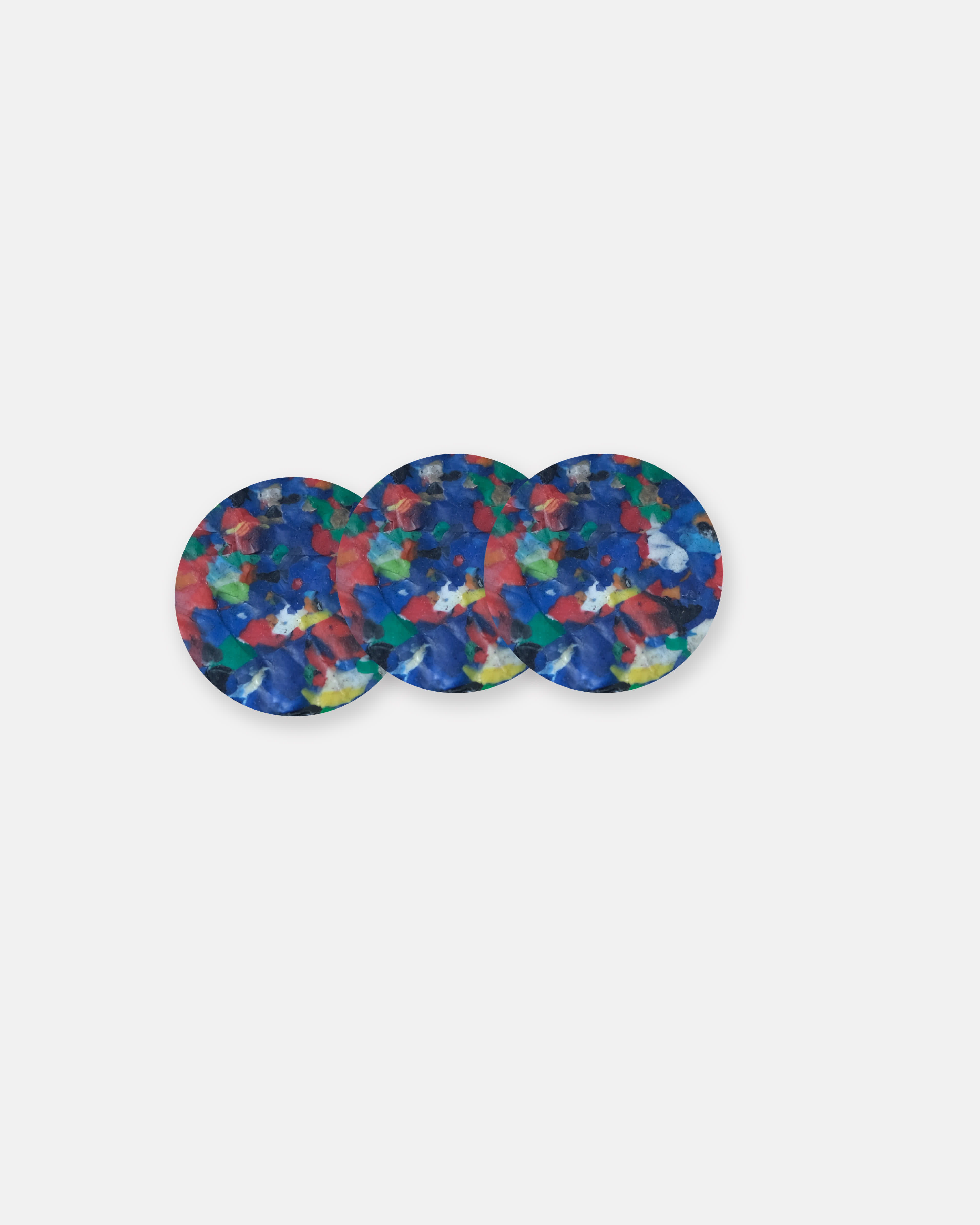 Bottle-cap coaster made at Makerspace